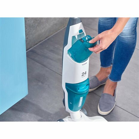 Leifheit 11922 Aqua PowerVac Dweilzuiger Set Wit/Groen