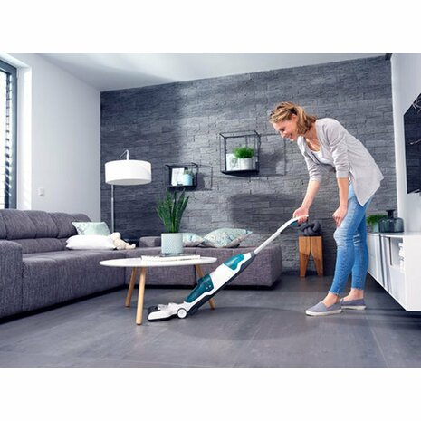 Leifheit 11922 Aqua PowerVac Dweilzuiger Set Wit/Groen