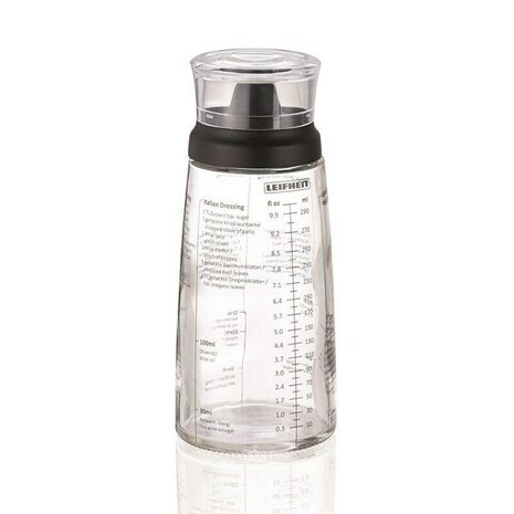 Leifheit 3195 Proline Dressing-Shaker 300 ml Glas/Zwart