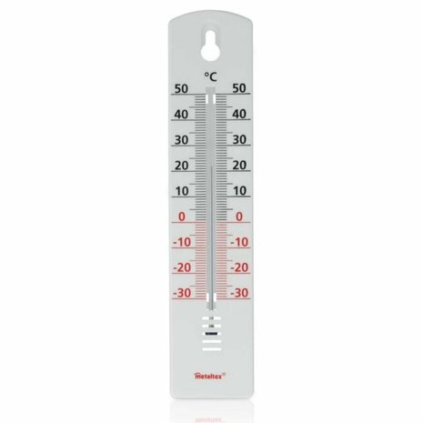 Metaltex Thermometer Binnen/Buiten Wit