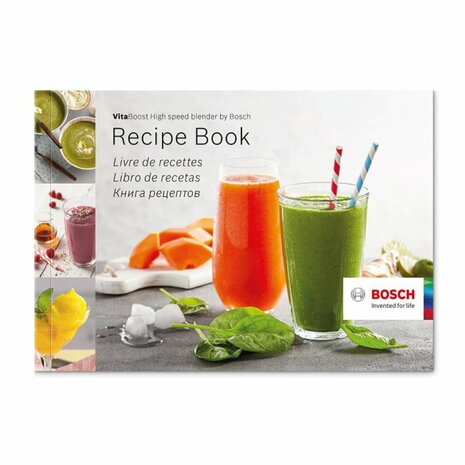 Bosch MMBH6P6B Blender + Receptenboek Zwart
