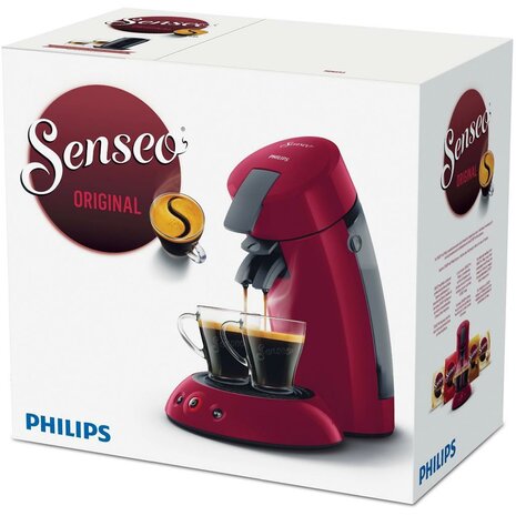 Philips HD6553/80 Senseo Original Koffiepadapparaat Rood