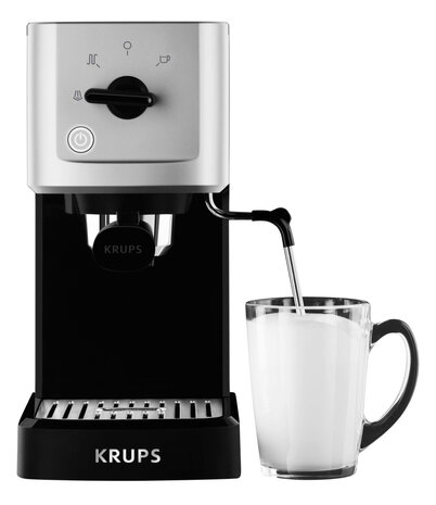 Krups XP3440 Espressomachine 1460W 1L Zwart/RVS