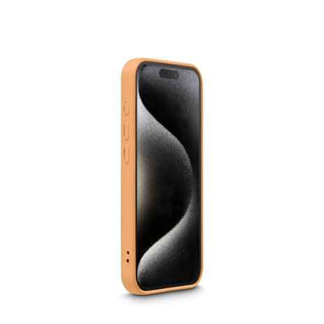 Hama Telefoonhoesje Fantastic Feel Voor Apple IPhone 15 Pro Oranje