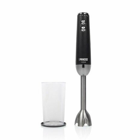 Princess 221229 Staafmixer Zwart/RVS