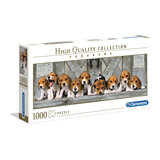 Clementoni High Quality Collection Panorama Puzzel Beagles 1000 Stukjes_