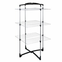 Tomado Metaltex Droogtoren Fortino 3 25M 69x64x134 cm Zilver