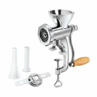 Metaltex Kitchen Helpers Jack 3in1 Vleesmolen 14x10x26 cm Aluminium