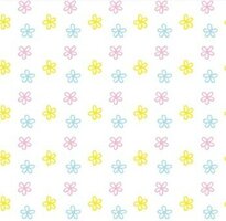 Duni Paasservet Bloemen Multi 33x33 cm